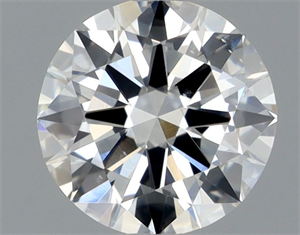 Picture of Natural Diamond 0.70 Carats, Round with Excellent Cut, H Color, VS2 Clarity and Certified by GIA