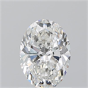 Natural Diamond 1.01 Carats, Oval with  Cut, F Color, VS1 Clarity and Certified by GIA
