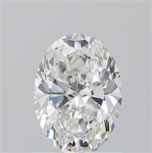 Picture of Natural Diamond 1.01 Carats, Oval with  Cut, F Color, VS1 Clarity and Certified by GIA