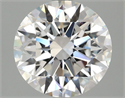 Lab Grown Diamond 2.56 Carats, Round with Ideal Cut, D Color, VVS2 Clarity and Certified by IGI