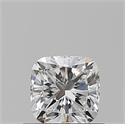 Diamante Natural 0.53 quilates, Del cojín , Color F, claridad VS2 y certificado GIA