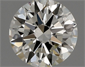 Diamante Natural 0.50 quilates, Redondo , Color J, claridad VS1 y certificado GIA