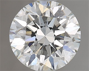 Foto Diamante Natural 1.01 quilates, Redondo , Color I, claridad SI1 y certificado GIA de