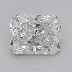 Foto Diamante Natural 2.01 quilates, Radiante , Color G, claridad SI1 y certificado GIA de