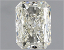 Natural Diamond 0.81 Carats, Radiant with  Cut, J Color, SI1 Clarity and Certified by GIA