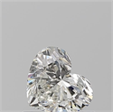 Natural Diamond 0.50 Carats, Heart with  Cut, I Color, VS2 Clarity and Certified by GIA