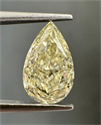 Natural Diamond 1.03 Carats, Pear with  Cut, M Color, VVS2 Clarity and Certified by GIA