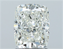 Natural Diamond 1.50 Carats, Cushion with  Cut, I Color, SI2 Clarity and Certified by GIA