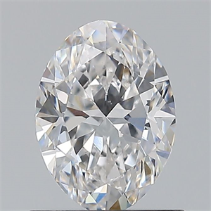 Picture of Natural Diamond 0.80 Carats, Oval with  Cut, E Color, VS2 Clarity and Certified by GIA