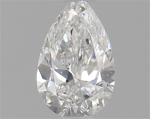 Picture of Natural Diamond 0.42 Carats, Pear with  Cut, F Color, VS2 Clarity and Certified by GIA
