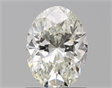 Natural Diamond 1.01 Carats, Oval with  Cut, J Color, VS2 Clarity and Certified by GIA