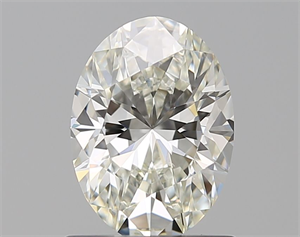 Picture of Natural Diamond 1.01 Carats, Oval with  Cut, J Color, VS2 Clarity and Certified by GIA