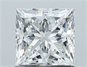 Natural Diamond 1.01 Carats, Princess with  Cut, G Color, VS1 Clarity and Certified by GIA