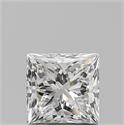 Diamante Natural 1.01 quilates, Princesa , Color F, claridad SI1 y certificado GIA