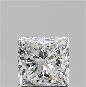 Foto Diamante Natural 1.01 quilates, Princesa , Color F, claridad SI1 y certificado GIA de