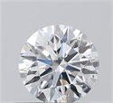 Diamante Natural 0.50 quilates, Redondo , Color D, claridad SI1 y certificado GIA