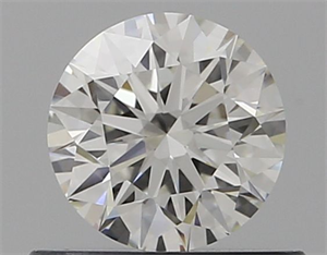 Foto Diamante Natural 0.50 quilates, Redondo , Color G, claridad VVS2 y certificado GIA de