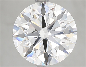 Picture of Lab Grown Diamond 5.07 Carats, Round with Ideal Cut, E Color, VVS2 Clarity and Certified by IGI