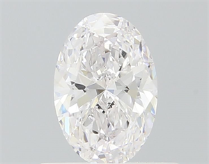 Picture of Natural Diamond 0.50 Carats, Oval with  Cut, E Color, VVS2 Clarity and Certified by GIA