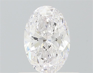 Picture of Natural Diamond 0.50 Carats, Oval with  Cut, E Color, VVS2 Clarity and Certified by GIA