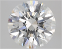 Natural Diamond 2.53 Carats, Round with Excellent Cut, F Color, VS1 Clarity and Certified by GIA