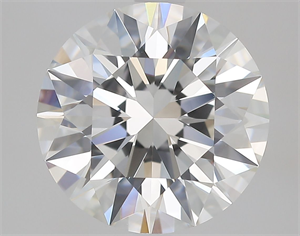 Picture of Natural Diamond 2.53 Carats, Round with Excellent Cut, F Color, VS1 Clarity and Certified by GIA