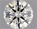 Diamante Natural 0.50 quilates, Redondo , Color I, claridad IF y certificado GIA