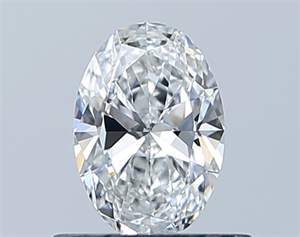 Picture of Natural Diamond 0.50 Carats, Oval with  Cut, E Color, VVS1 Clarity and Certified by GIA