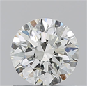 Natural Diamond 1.01 Carats, Round with Excellent Cut, J Color, SI2 Clarity and Certified by GIA