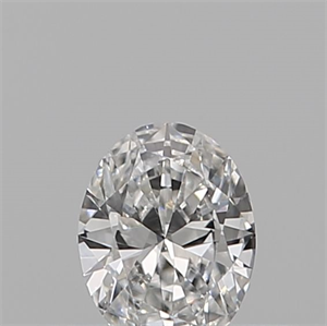 Picture of Natural Diamond 0.18 Carats, Oval with  Cut, E Color, VS2 Clarity and Certified by GIA
