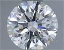 Diamante Natural 0.70 quilates, Redondo , Color H, claridad VVS1 y certificado IGI