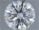 Diamante Natural 0.70 quilates, Redondo , Color H, claridad VVS1 y certificado IGI
