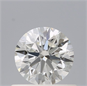 Diamante Natural 0.46 quilates, Redondo , Color F, claridad VS2 y certificado IGI