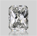 Natural Diamond 0.70 Carats, Radiant with  Cut, G Color, SI1 Clarity and Certified by GIA