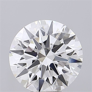 Picture of Lab Grown Diamond 6.85 Carats, Round with Excellent Cut, G Color, VVS2 Clarity and Certified by GIA