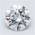 Natural Diamond 1.50 Carats, Round with Very Good Cut, D Color, VS1 Clarity and Certified by GIA
