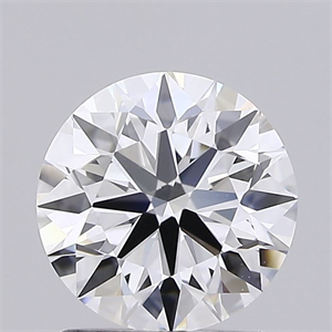 Picture of Lab Grown Diamond 1.57 Carats, Round with Ideal Cut, D Color, VS1 Clarity and Certified by IGI
