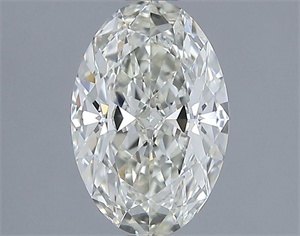 Picture of Natural Diamond 1.31 Carats, Oval with  Cut, I Color, VVS2 Clarity and Certified by IGI