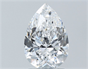 Diamante Natural 1.51 quilates, De pera , Color D, claridad VS2 y certificado GIA
