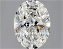 Diamante Natural 0.70 quilates, Ovalado , Color G, claridad VVS1 y certificado GIA