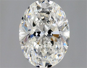 Foto Diamante Natural 0.70 quilates, Ovalado , Color G, claridad VVS1 y certificado GIA de