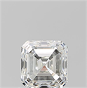 Diamante Natural 0.95 quilates, Asscher , Color I, claridad VS1 y certificado GIA