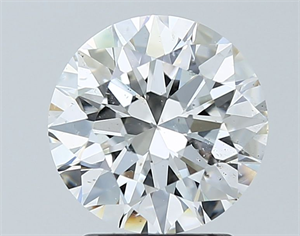 Foto Diamante Natural 2.03 quilates, Redondo , Color G, claridad SI2 y certificado GIA de