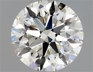 Picture of Natural Diamond 1.00 Carats, Round with Excellent Cut, I Color, VVS2 Clarity and Certified by GIA