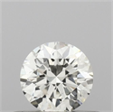 Diamante Natural 0.40 quilates, Redondo , Color I, claridad SI2 y certificado IGI