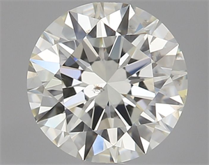 Foto Diamante Natural 1.00 quilates, Redondo , Color K, claridad SI2 y certificado GIA de