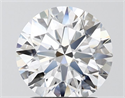 Del inventario de diamantes de laboratorio, 2.02 quilates, Redondo , Color D, claridad VVS2 y certificado IGI
