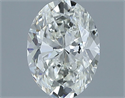 Diamante Natural 0.60 quilates, Ovalado , Color H, claridad VVS2 y certificado IGI