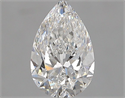 Diamante Natural 1.02 quilates, De pera , Color E, claridad VVS2 y certificado GIA
