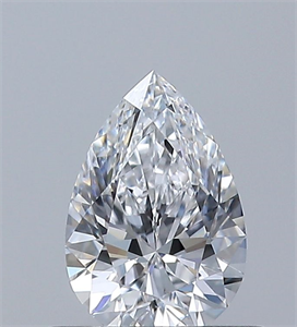 Picture of Natural Diamond 0.50 Carats, Pear with  Cut, D Color, VS1 Clarity and Certified by GIA
